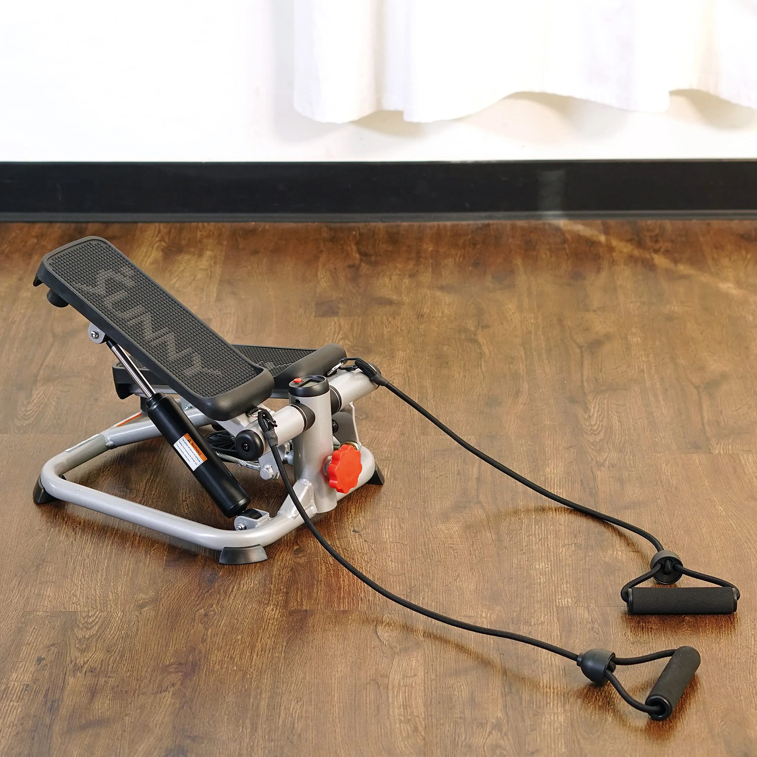 Sunny Health Mini Stair Stepper with Bands