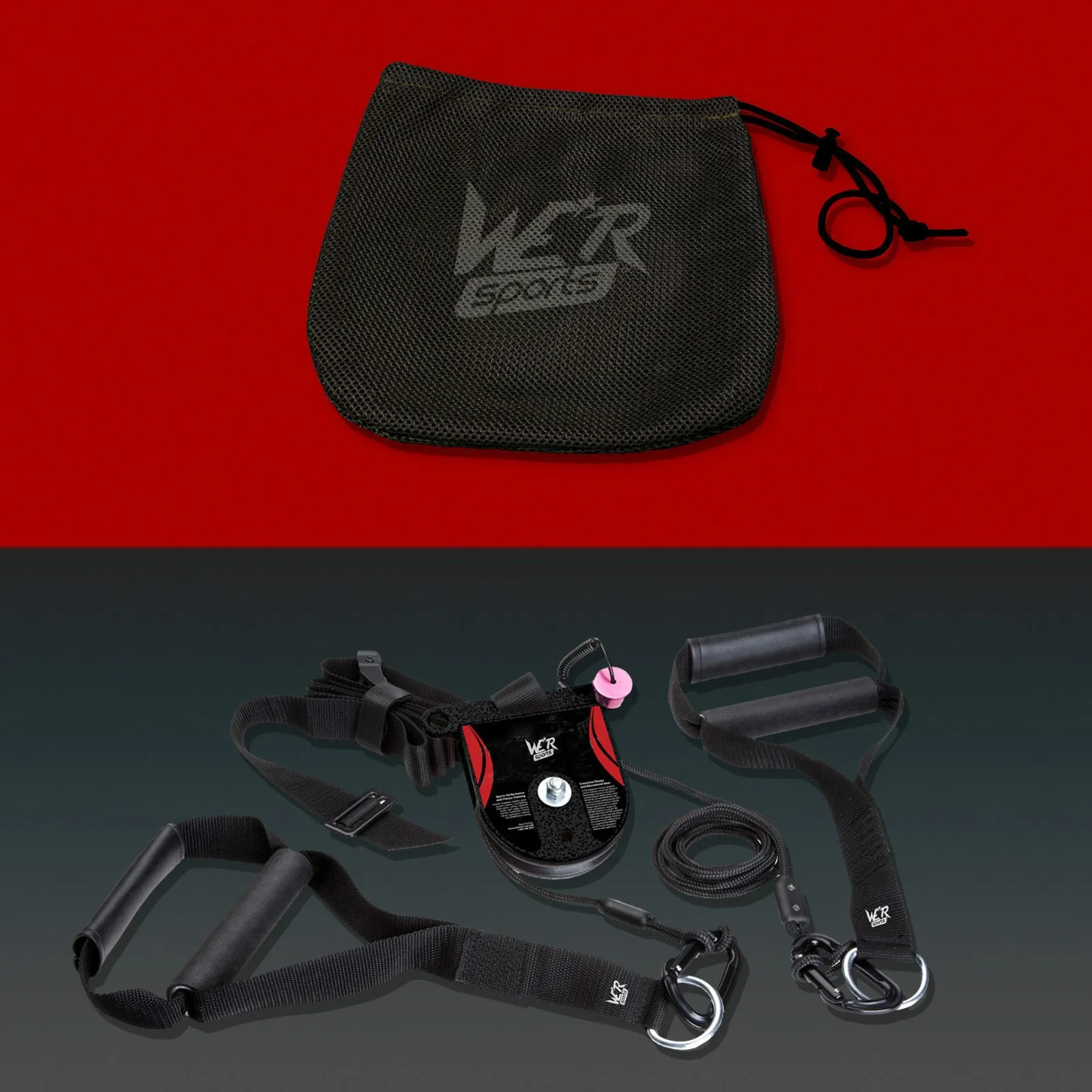 SusXTrainer SX2000 Suspension Trainer RED-BLACK