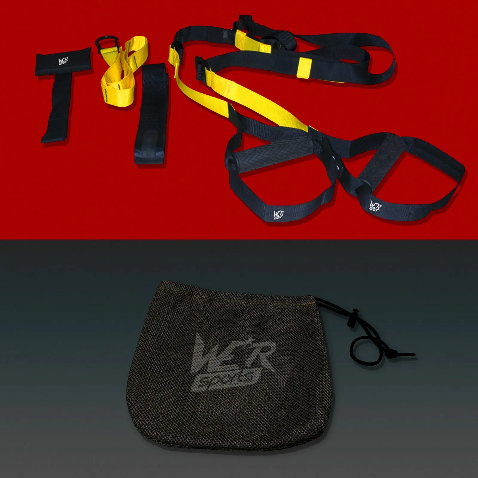 SusXTrainer SX3000 Suspension Trainer YELLOW-BLACK