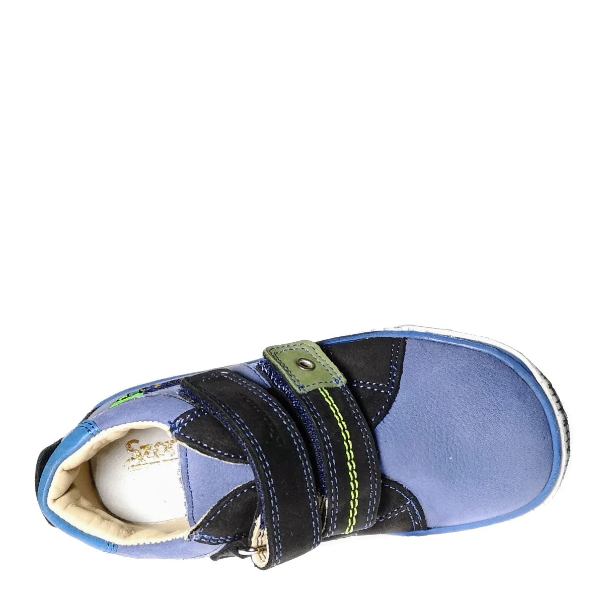 Szamos kid boy sneakers blue with truck decor toddler/little kid/big kid size
