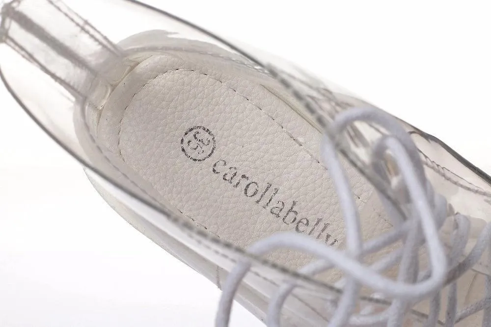Transparent Baby Doll Booties