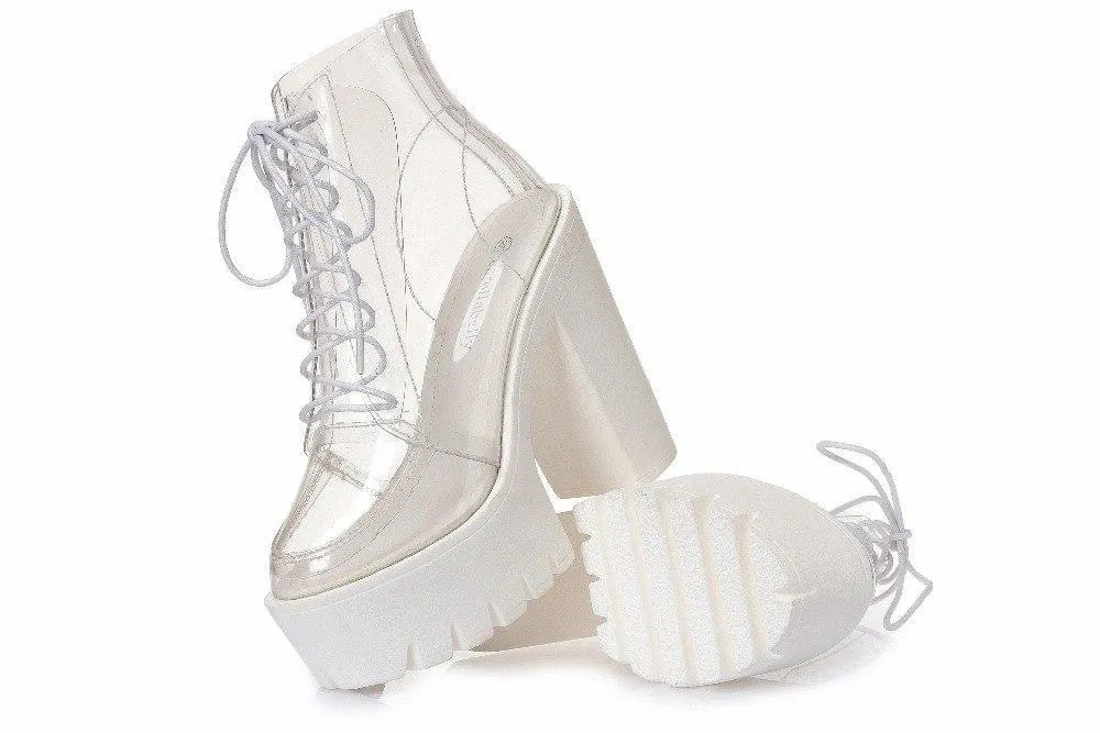 Transparent Baby Doll Booties