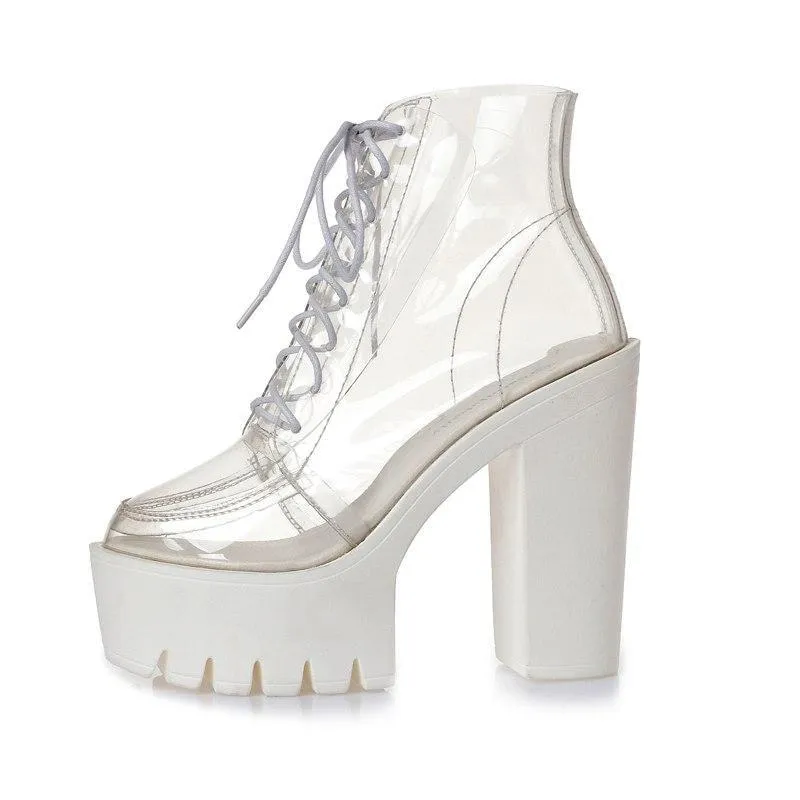 Transparent Baby Doll Booties