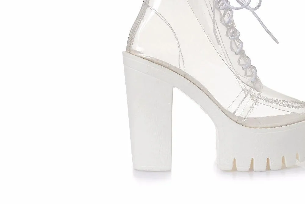 Transparent Baby Doll Booties