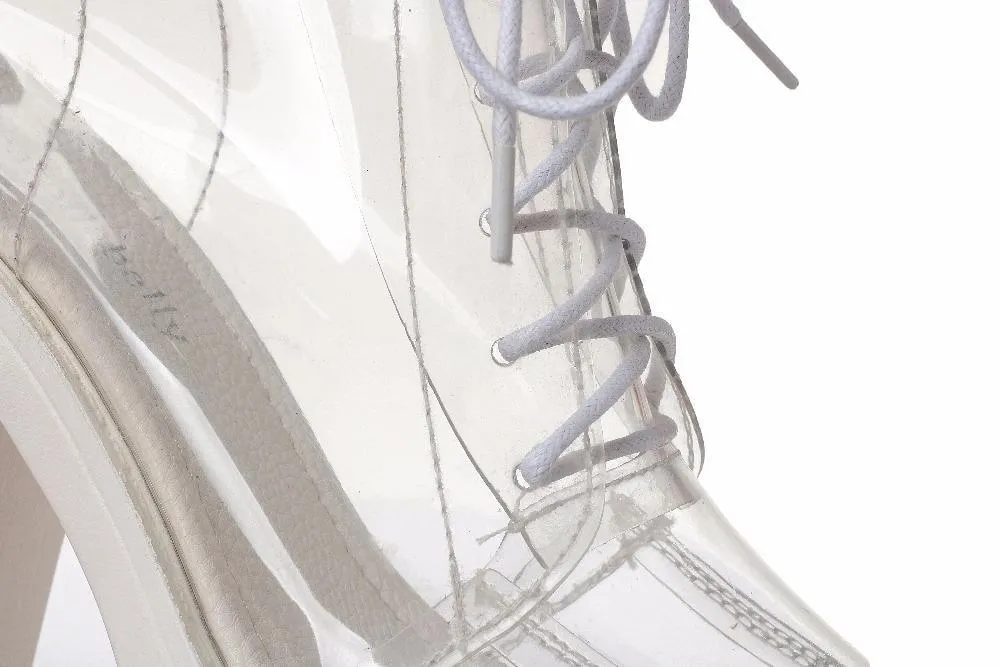 Transparent Baby Doll Booties