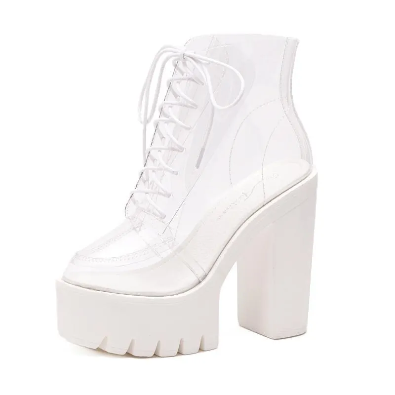 Transparent Baby Doll Booties