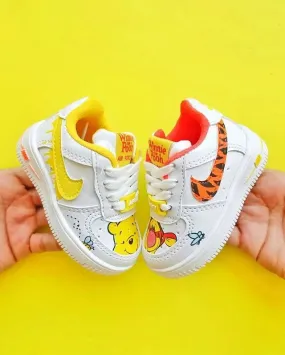 Winnie Pooh Themed Sneakers For Toddlers