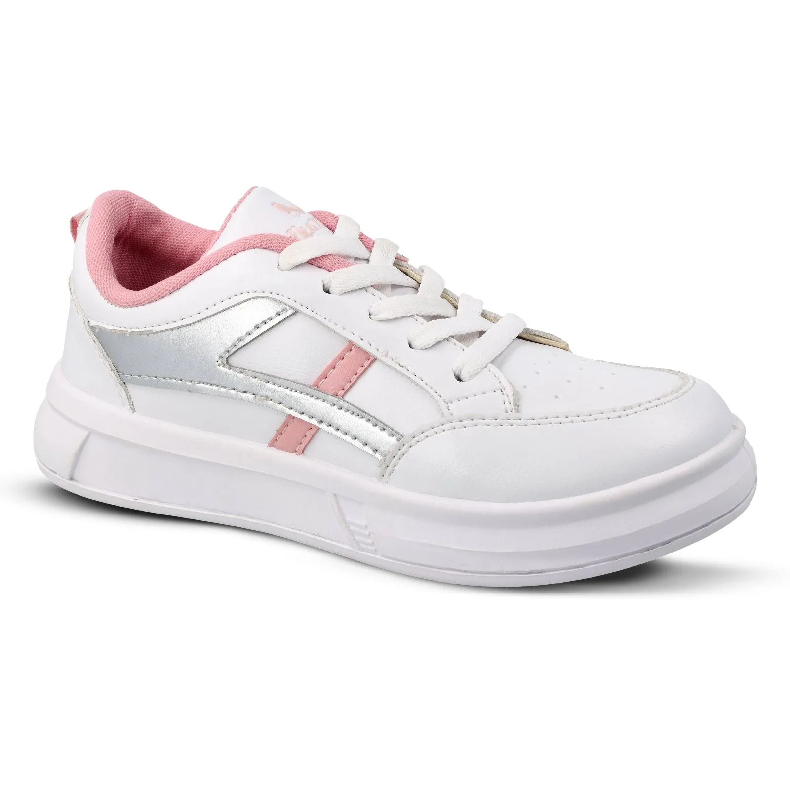 Women's Lace-up Sneaker - WY3358 White