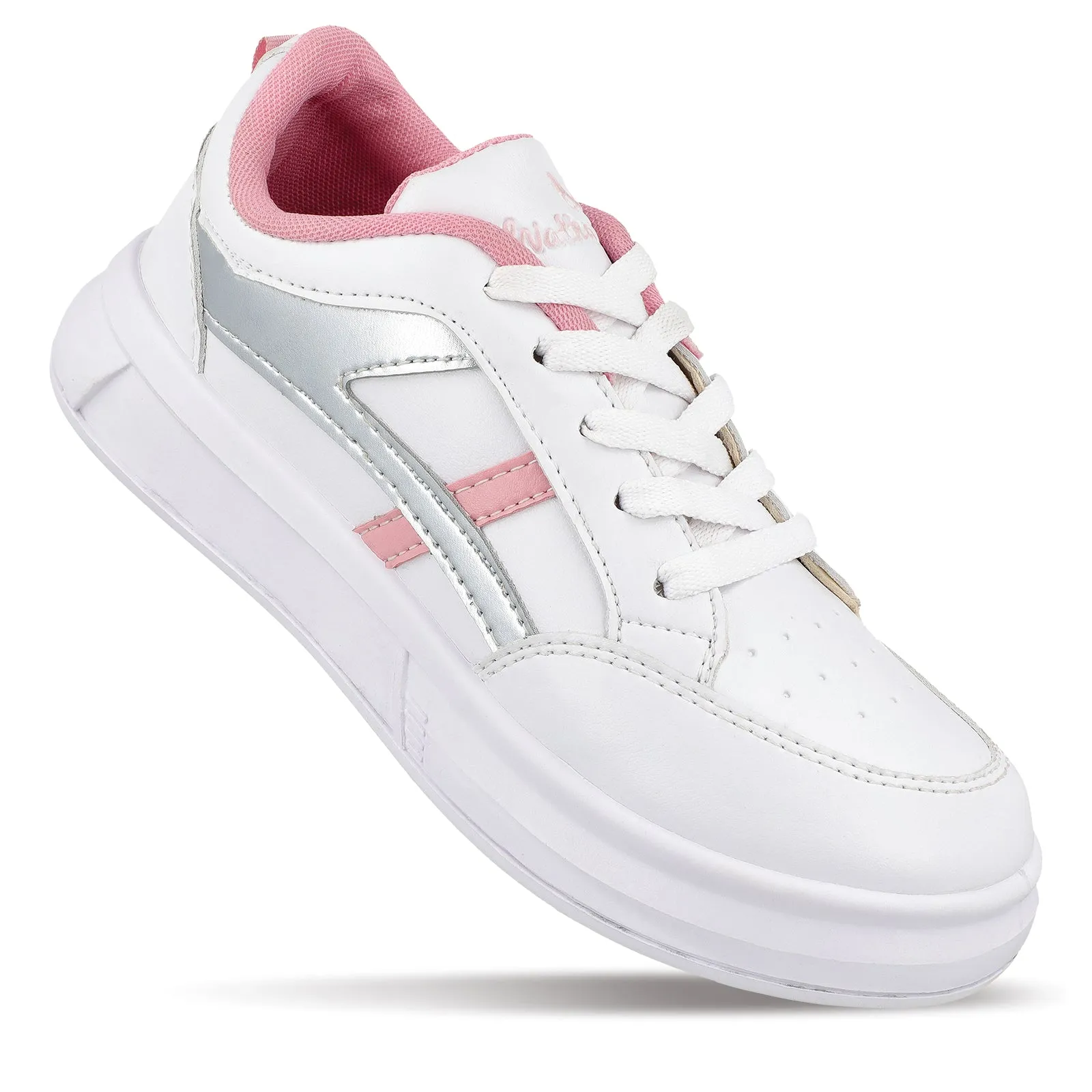 Women's Lace-up Sneaker - WY3358 White